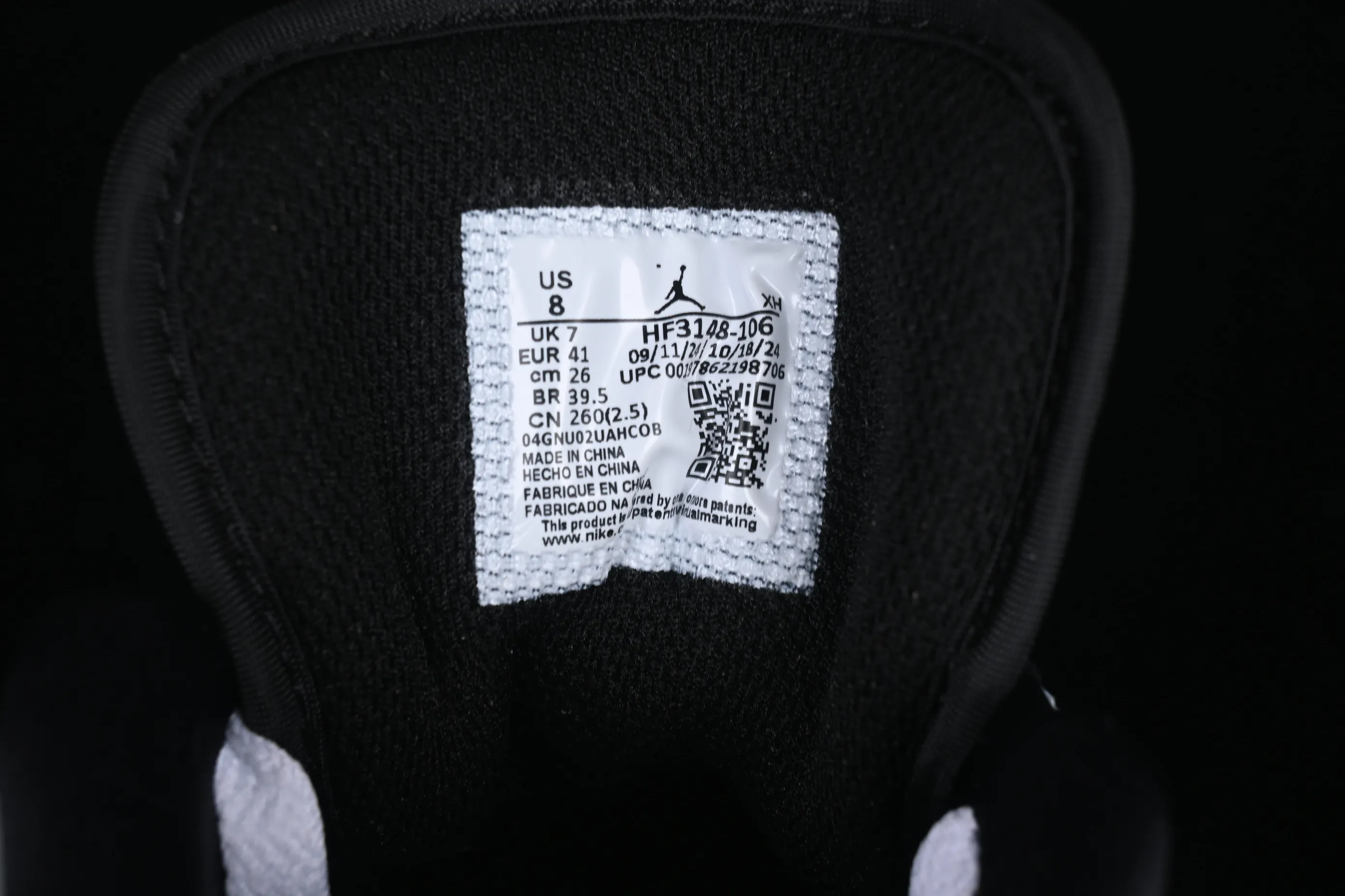 All categories Air Jordan Jordan series basketball shoes Air Jordan 1 Low G version pure original Air Jordan 1 Low AJ1 Joe 1 gray silver black hook low-top cultural casual sneakers HF3148-106